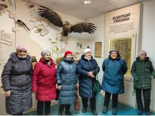 10 февраля получатели социальных услуг из отделения дневного пребывания совершили волшебное путешествие в зимний лес заповедника «Белогорье»